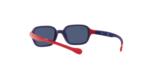 Ray-Ban RJ9074S 709380 - ROSSO SU GOMMA BLU - Blu scuro