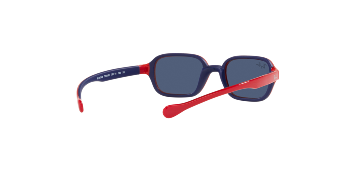 Ray-Ban RJ9074S 709380 - ROSSO SU GOMMA BLU - Blu scuro