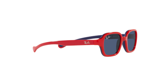 Ray-Ban RJ9074S 709380 - ROSSO SU GOMMA BLU - Blu scuro