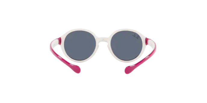 Ray-Ban RJ9075S 710187 - FUXIA SU GOMMA CREMA - Grigio Scuro