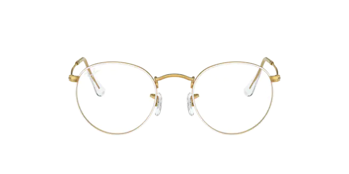 Ray-Ban Round Metal Eyeglasses RX3447V 3104