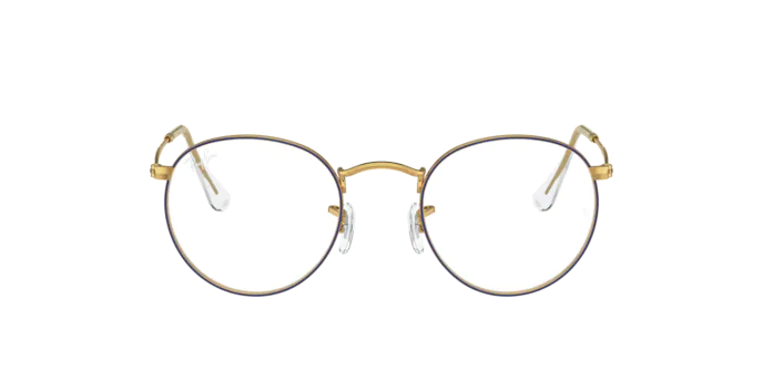 Ray-Ban Round Metal Eyeglasses RX3447V 3105