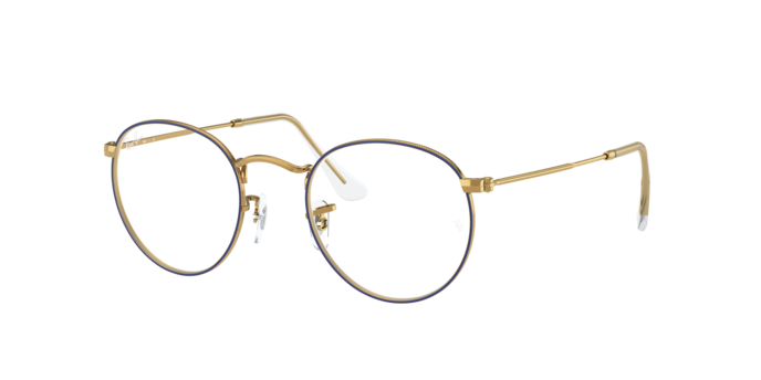 Ray-Ban Round Metal Eyeglasses RX3447V 3105