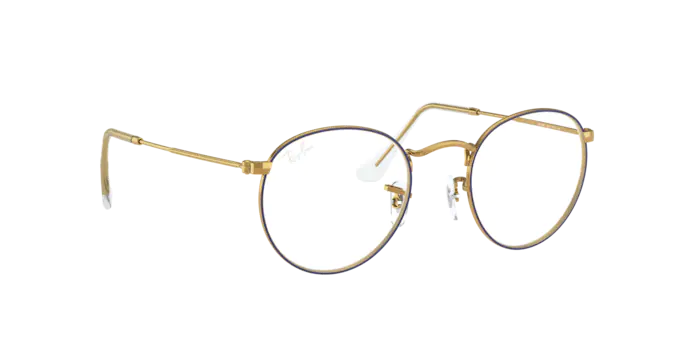 Ray-Ban Round Metal Eyeglasses RX3447V 3105