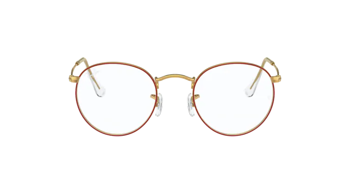 Ray-Ban Round Metal Eyeglasses RX3447V 3106