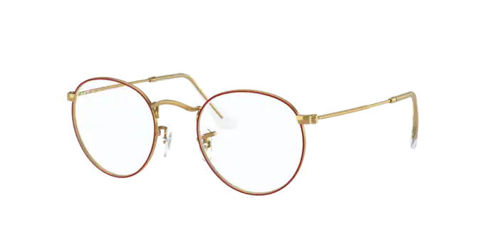 Ray-Ban Round Metal Eyeglasses RX3447V 3106