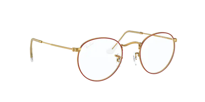 Ray-Ban Round Metal Eyeglasses RX3447V 3106