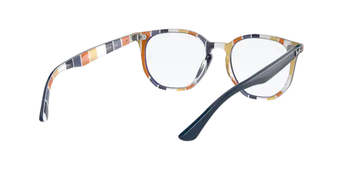 Ray-Ban Hexagonal Eyeglasses RX7151 8091