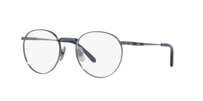 Ray-Ban Round Titanium Eyeglasses RX8237V 1238