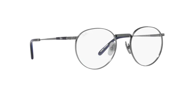 Ray-Ban Round Titanium Eyeglasses RX8237V 1238