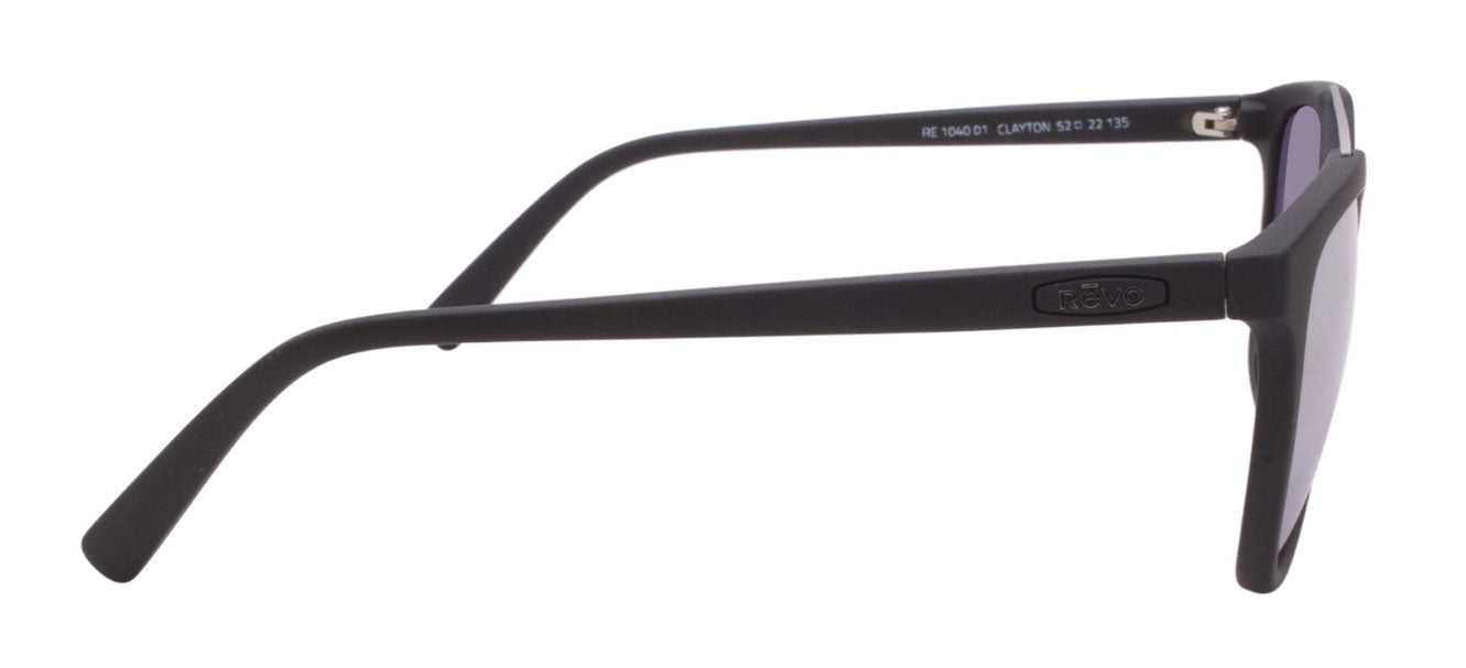 Revo Clayton 1040 01ST Black – Grey Mirror Polarized