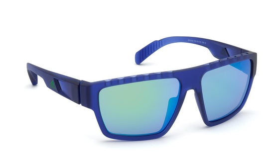 Load image into Gallery viewer, Adidas Sport Sunglasses 91Q MATTE BLUE
