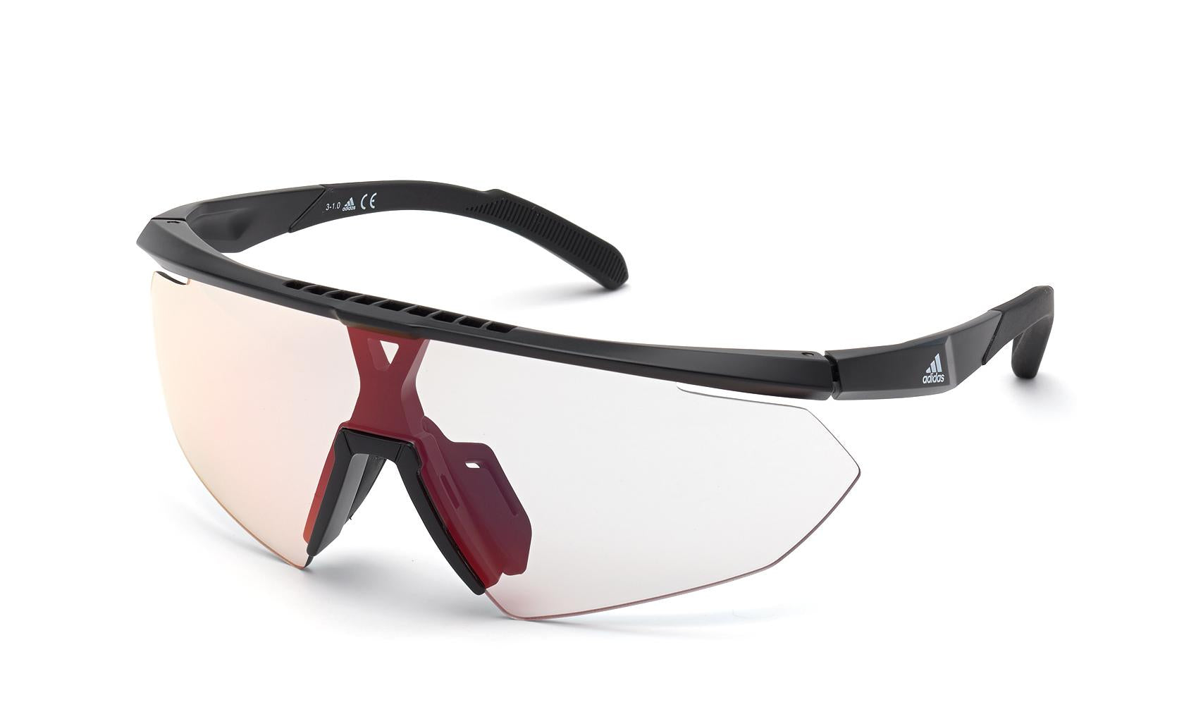 Adidas Sport Sunglasses 01C SHINY BLACK