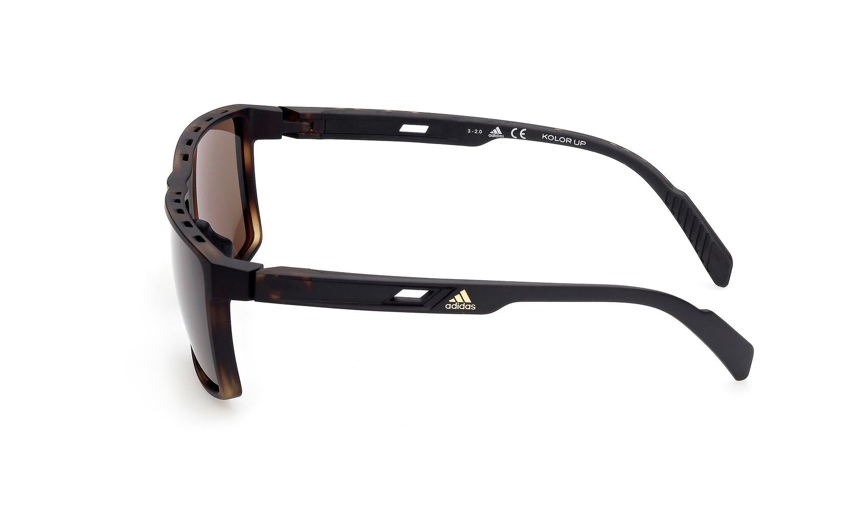 Adidas Sport Sunglasses 52E DARK HAVANA