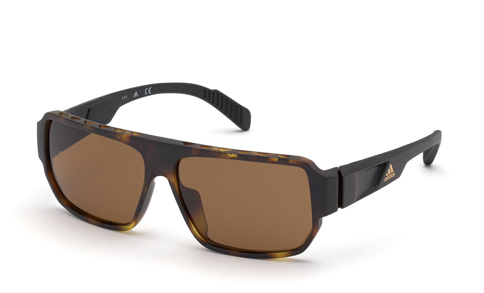 Adidas Sport Sunglasses 52E DARK HAVANA