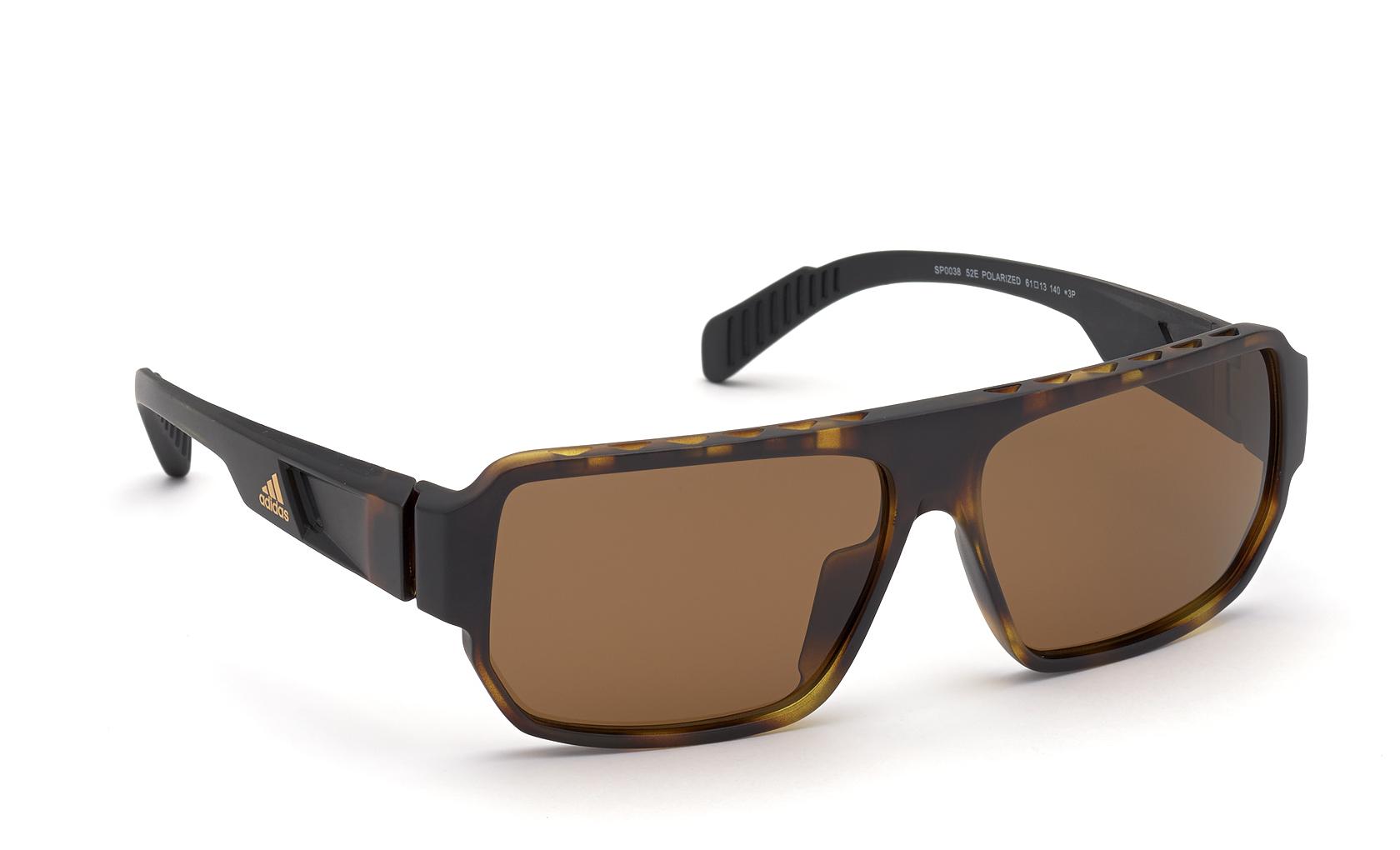Adidas Sport Sunglasses 52E DARK HAVANA