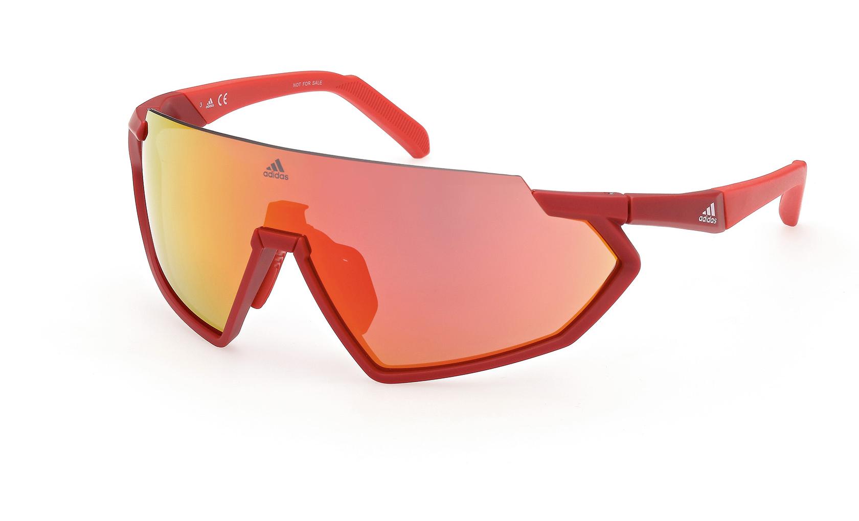 Adidas Sport Sunglasses 67U MATTE RED