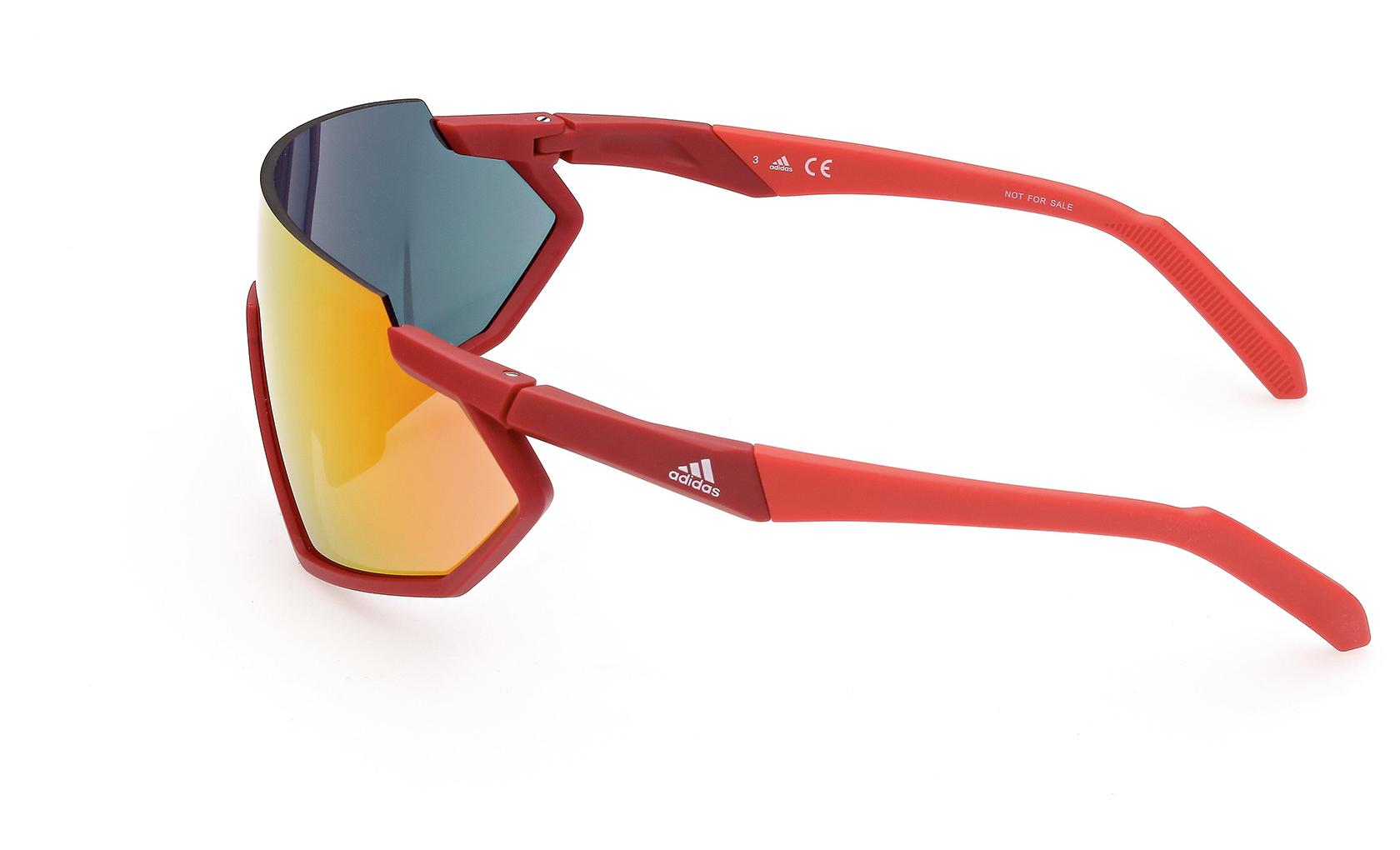 Adidas Sport Sunglasses 67U MATTE RED