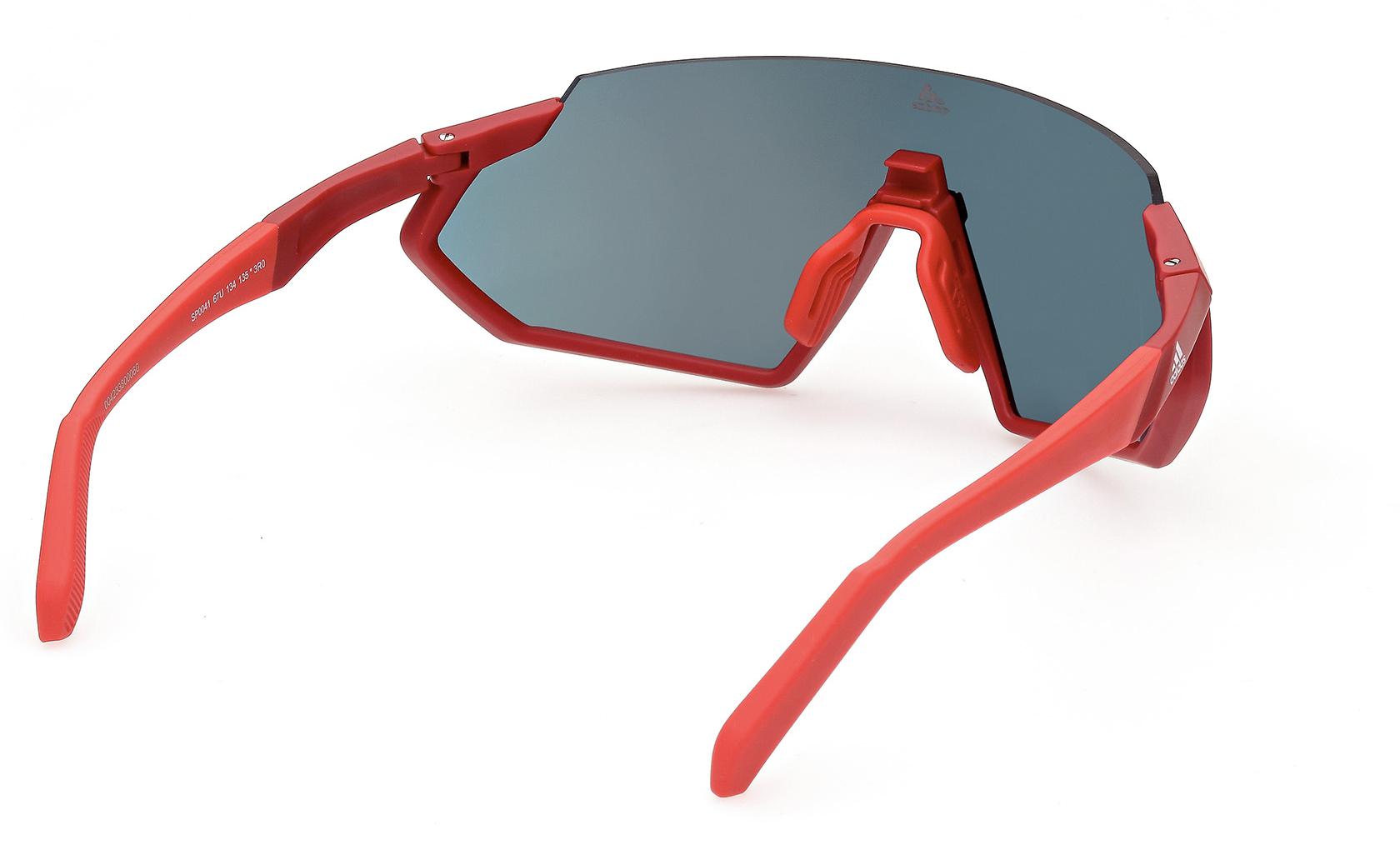 Adidas Sport Sunglasses 67U MATTE RED