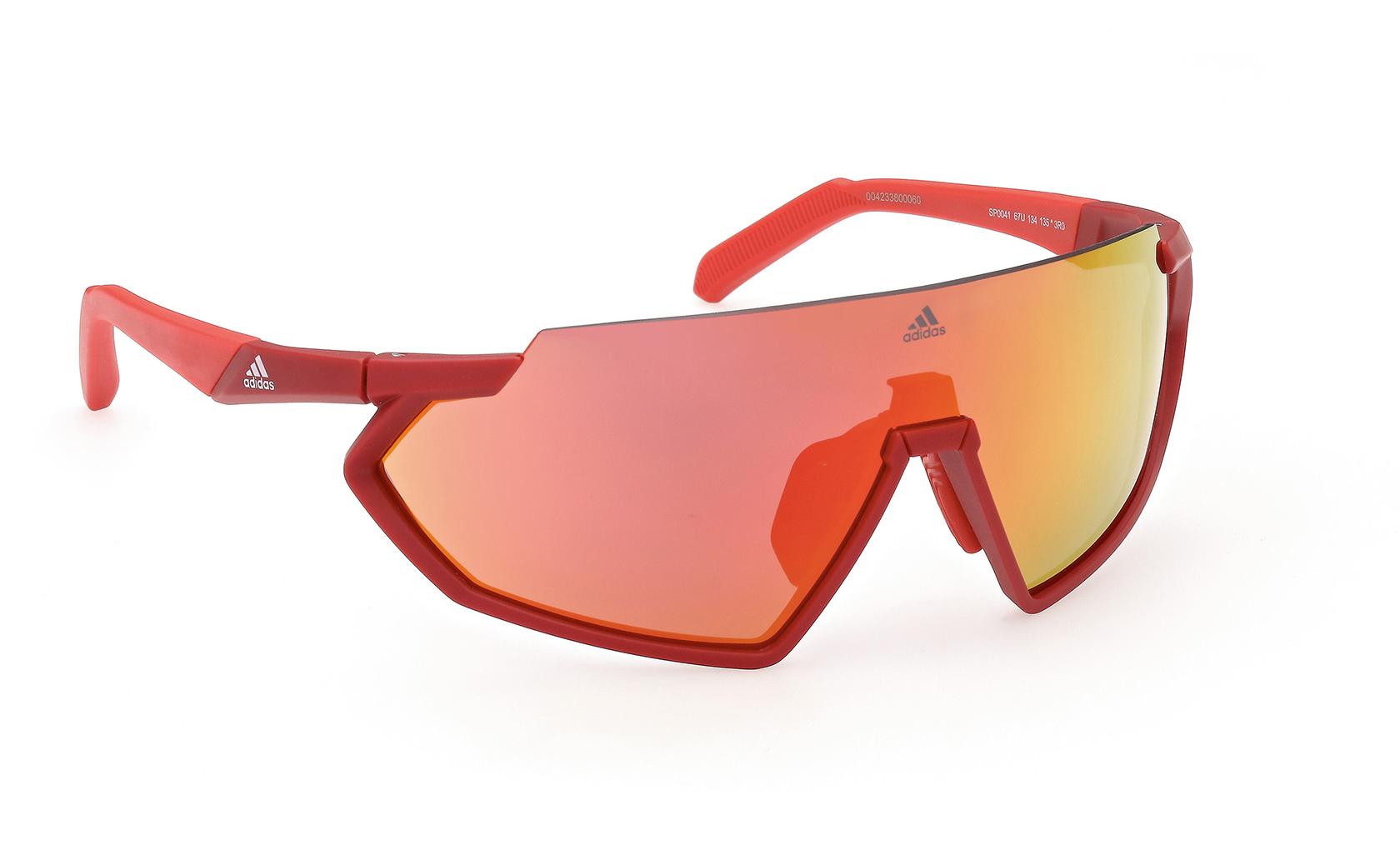 Adidas Sport Sunglasses 67U MATTE RED