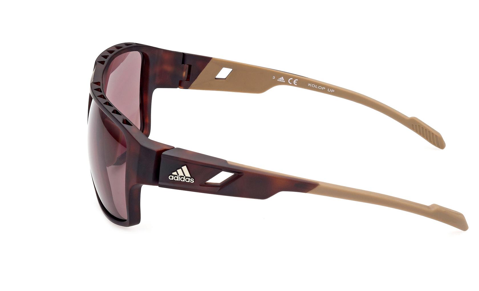 Adidas Sport Sunglasses 52E DARK HAVANA