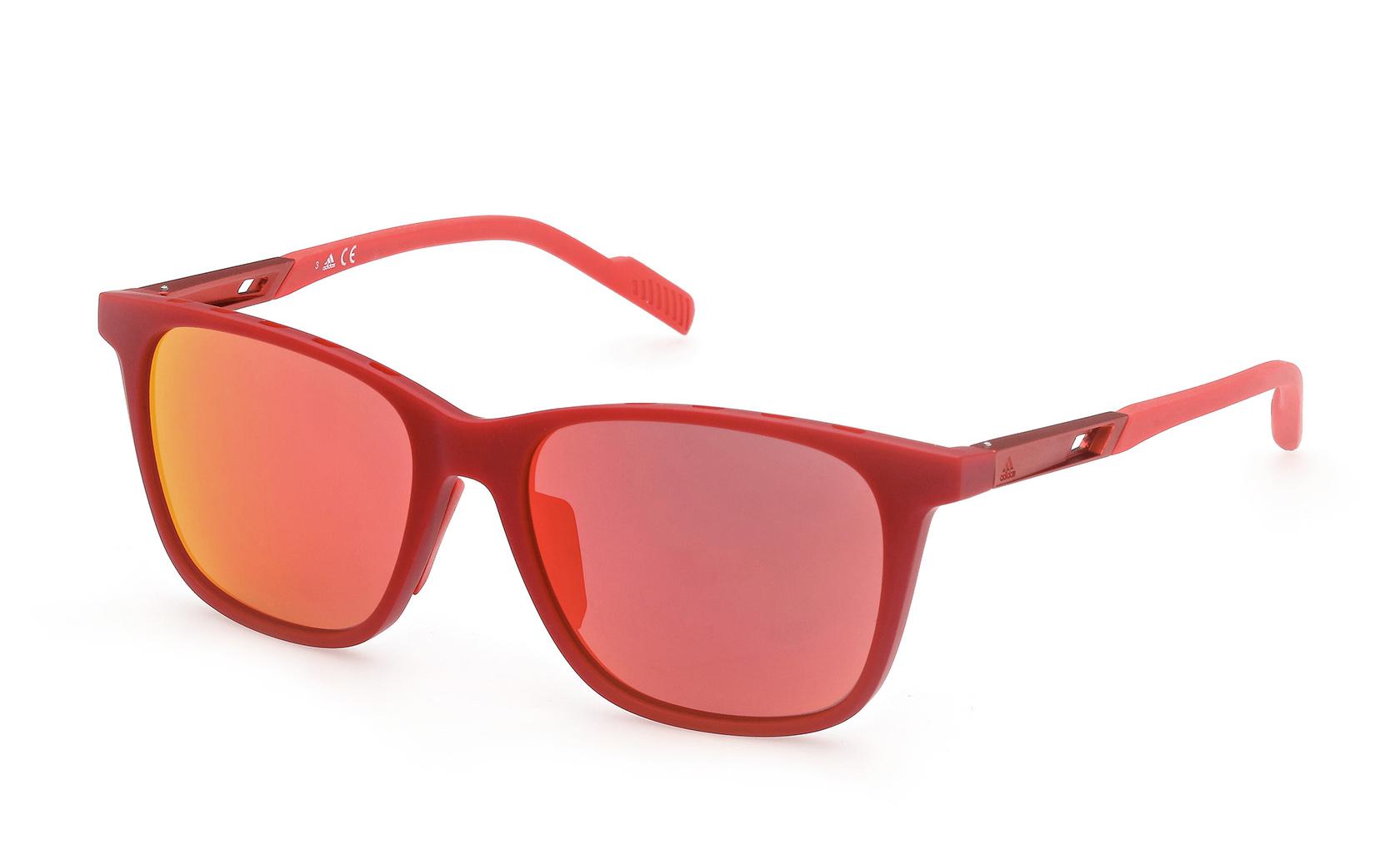 Adidas Sport Sunglasses 67U MATTE RED