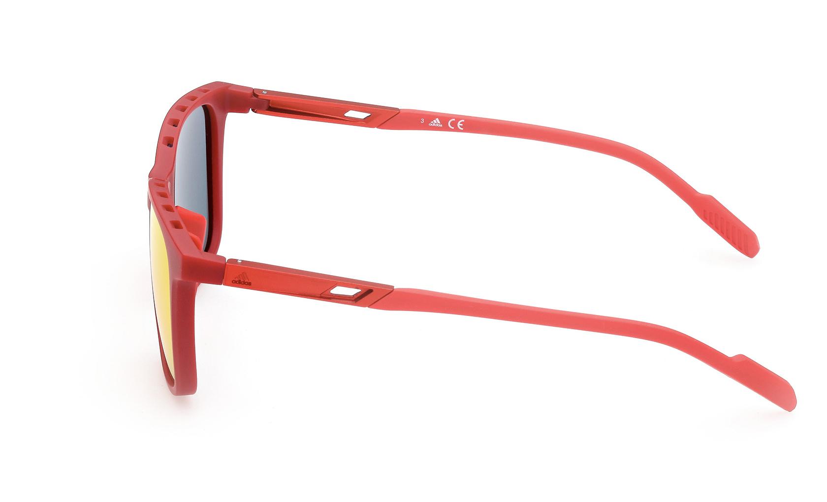 Adidas Sport Sunglasses 67U MATTE RED