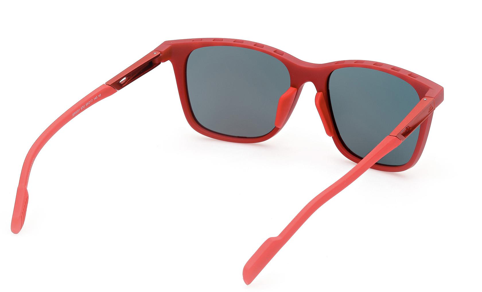 Adidas Sport Sunglasses 67U MATTE RED