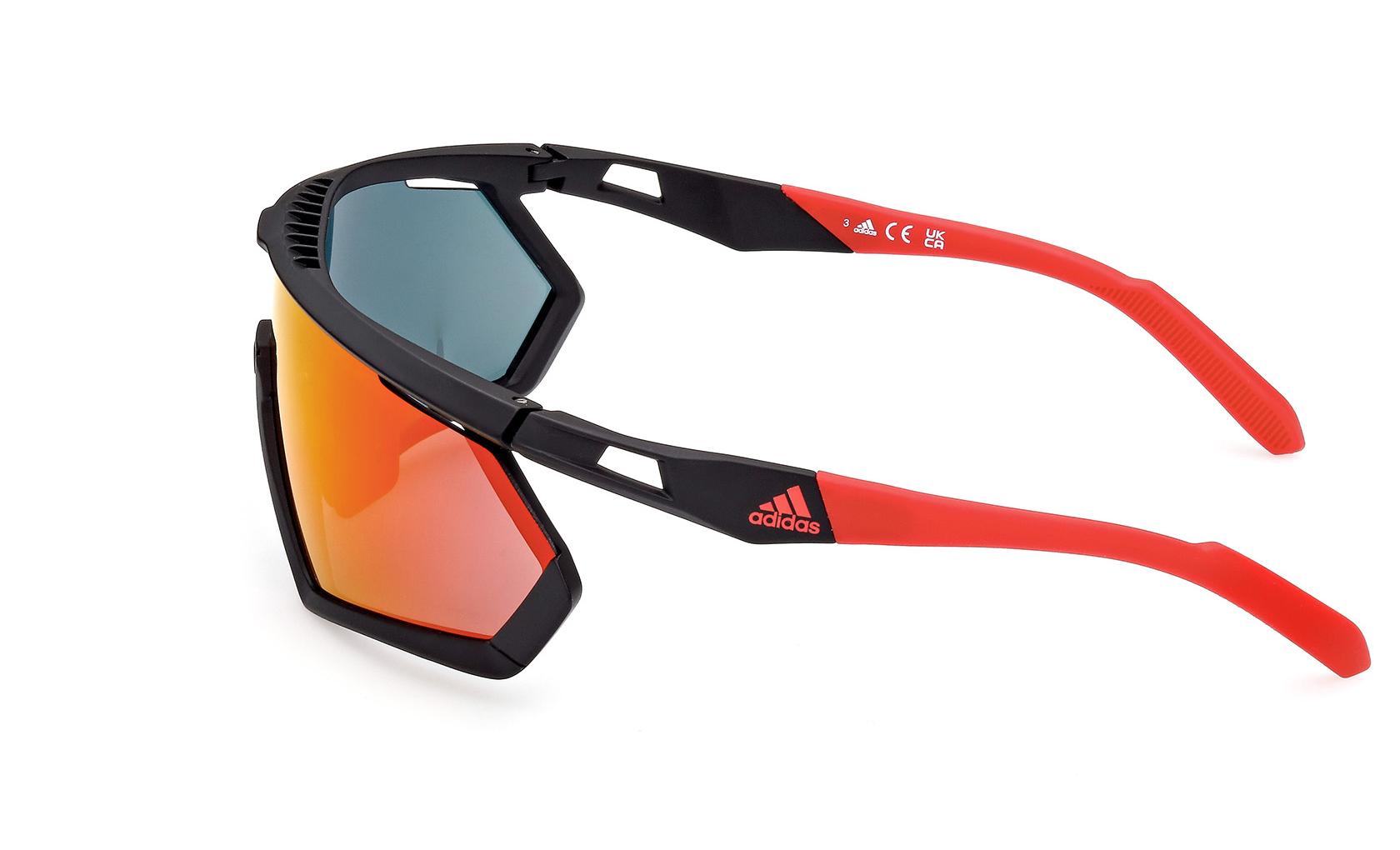 Adidas Sport Sunglasses 02U MATTE BLACK