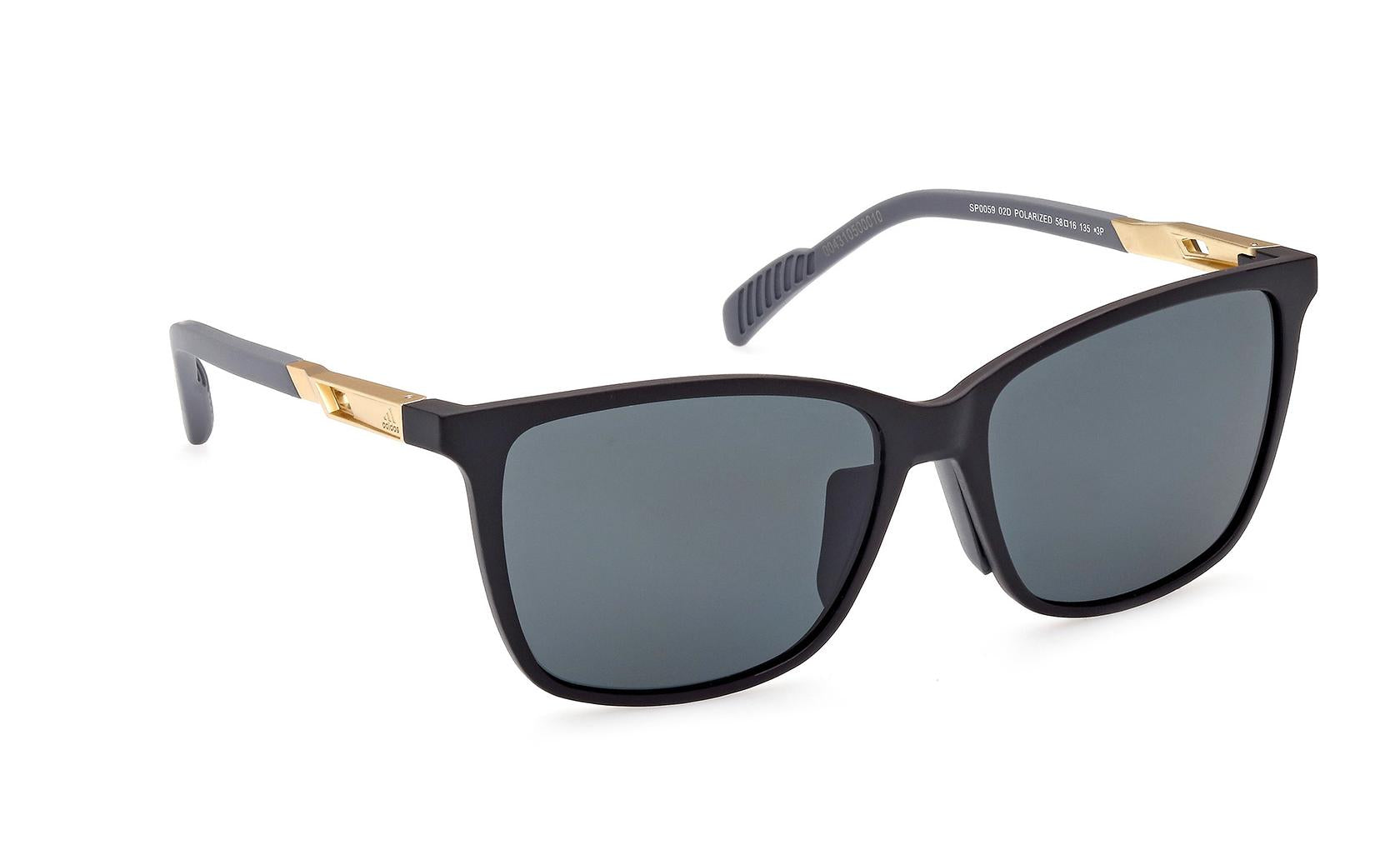 Adidas Sport Sunglasses 02D MATTE BLACK
