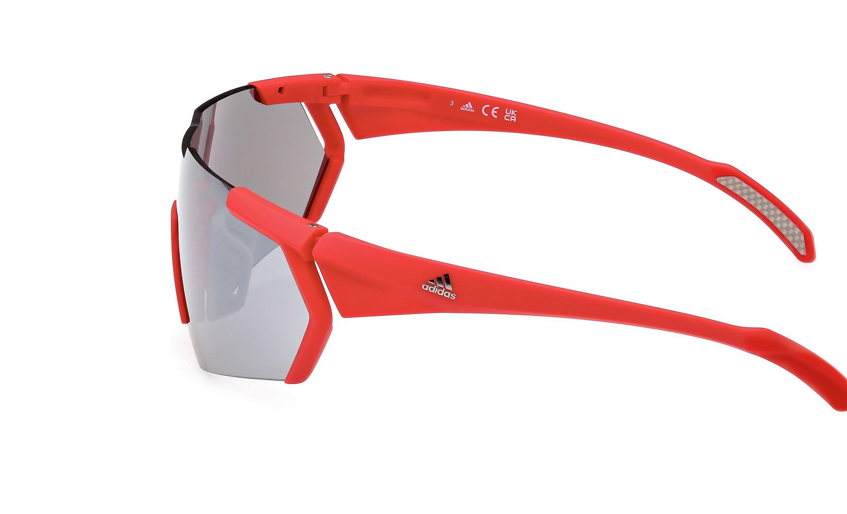 Adidas Sport Sunglasses 66C SHINY RED