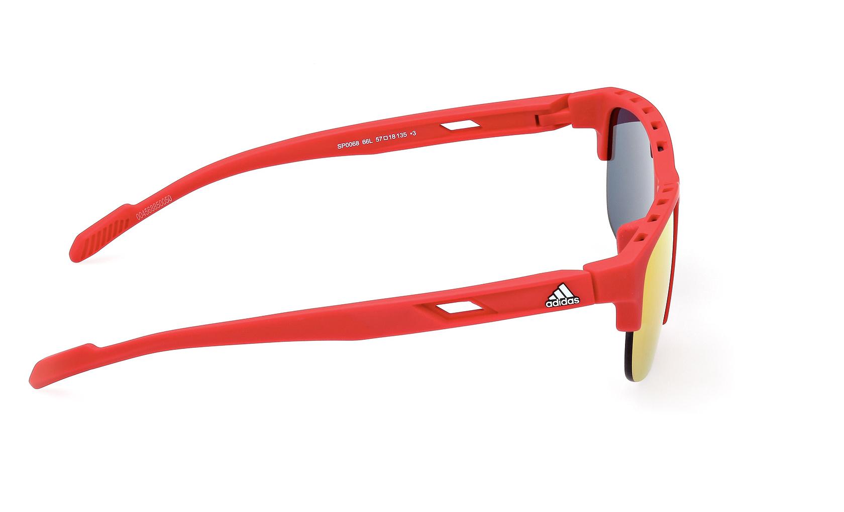 Adidas Sport Sunglasses 66L SHINY RED