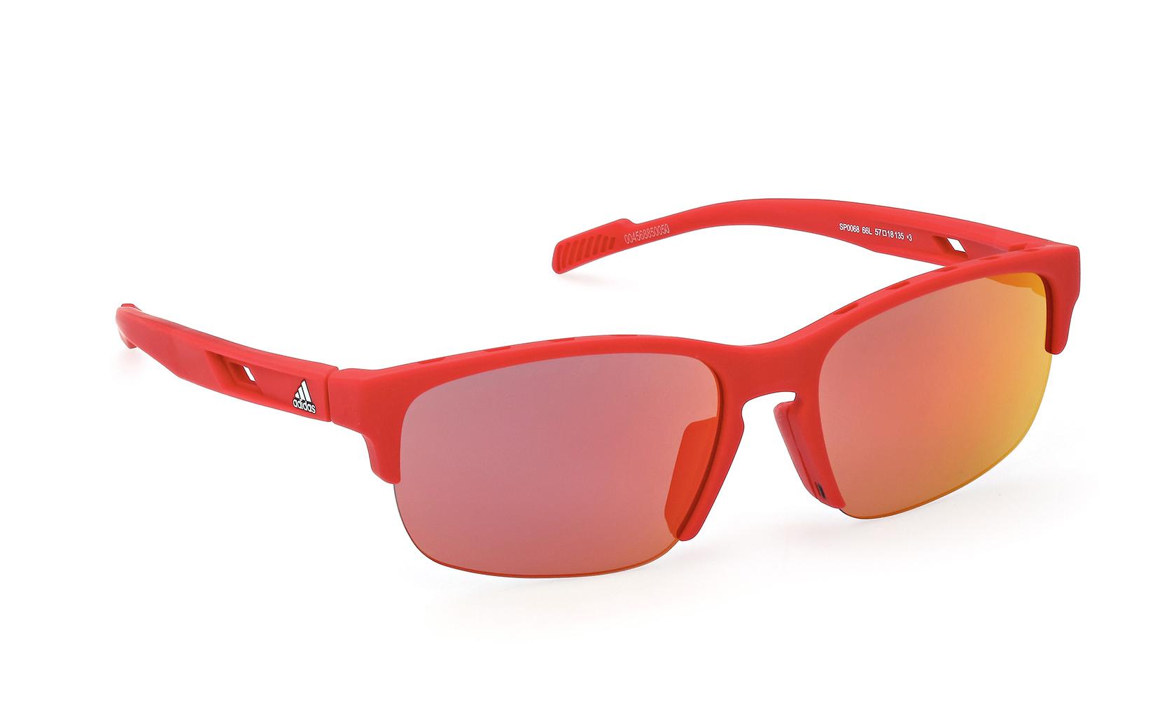 Adidas Sport Sunglasses 66L SHINY RED