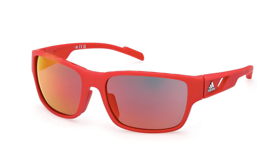 Adidas Sport Sunglasses 66L SHINY RED