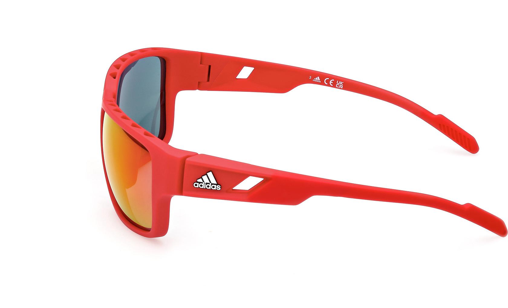 Adidas Sport Sunglasses 66L SHINY RED