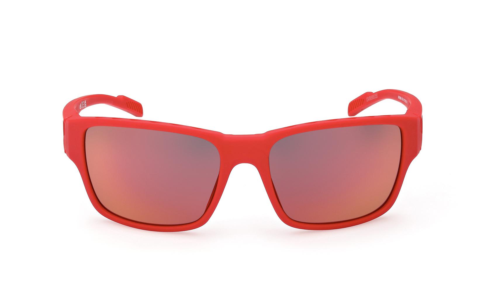 Adidas Sport Sunglasses 66L SHINY RED