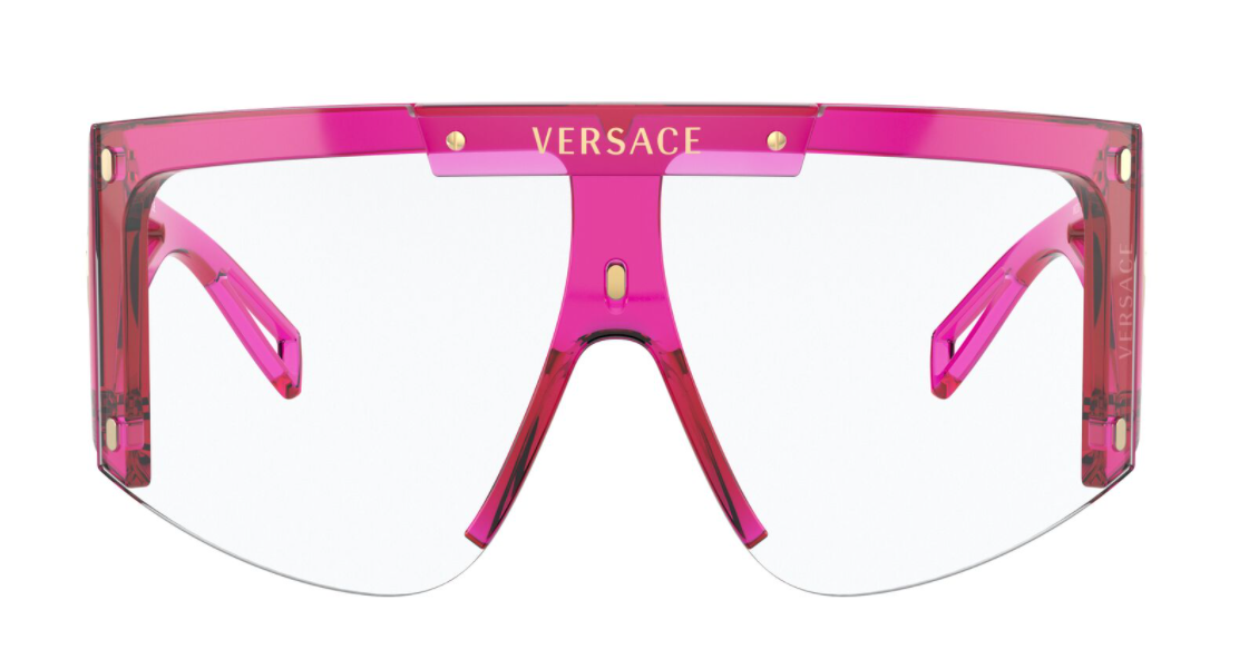Versace Sunglasses VE4393 TRANSPARENT FUXIA
