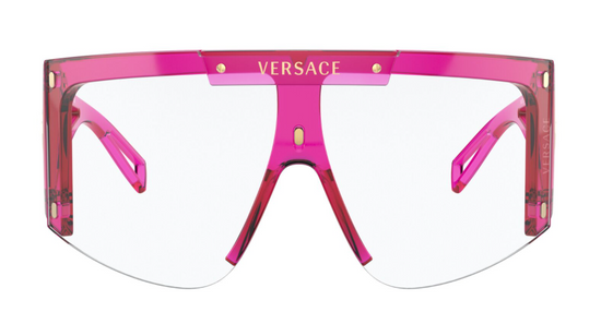 Versace Sunglasses VE4393 TRANSPARENT FUXIA