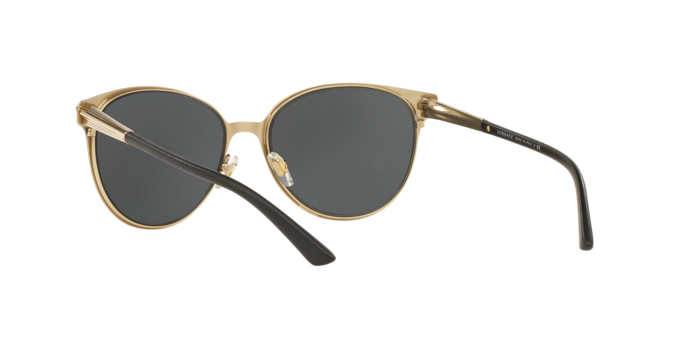 Versace Sunglasses VE2168 BLACK/PALE GOLD