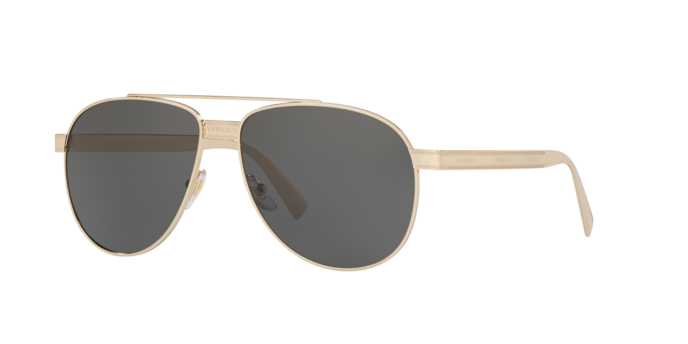 Versace Sunglasses VE2209 PALE GOLD