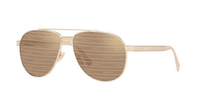 Versace Sunglasses VE2209 PALE GOLD