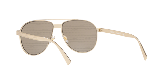 Versace Sunglasses VE2209 PALE GOLD
