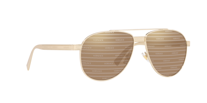 Versace Sunglasses VE2209 PALE GOLD