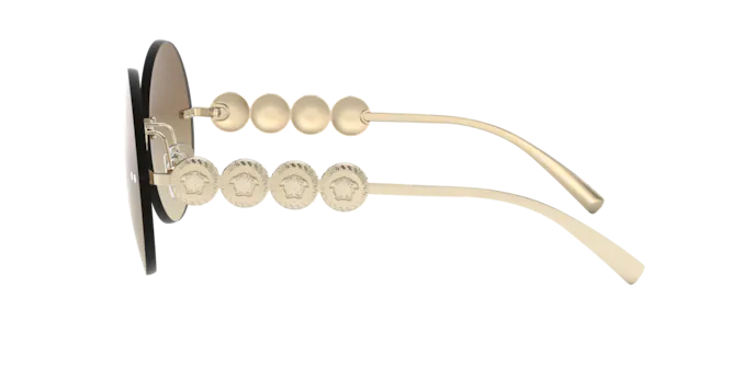 Versace Sunglasses VE2214 PALE GOLD