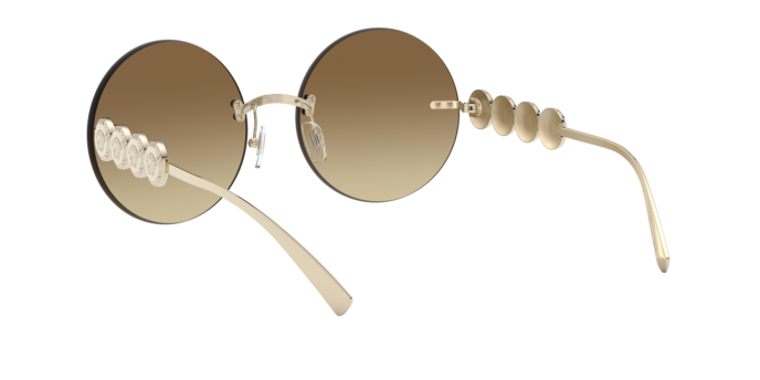 Versace Sunglasses VE2214 PALE GOLD
