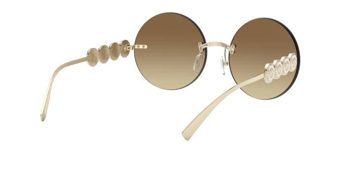 Versace Sunglasses VE2214 PALE GOLD