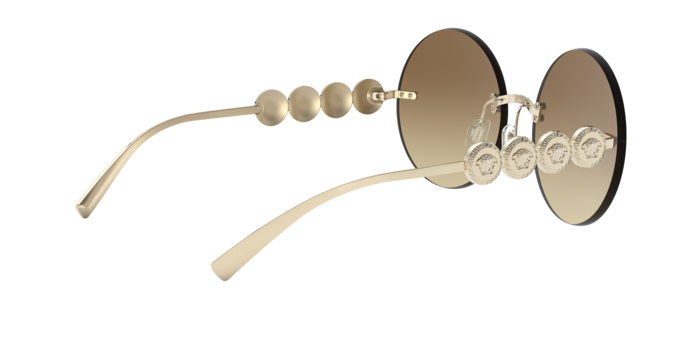 Versace Sunglasses VE2214 PALE GOLD