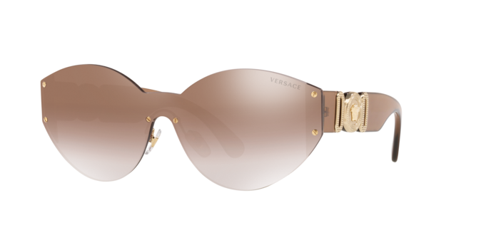 Versace Sunglasses VE2224 PALE GOLD