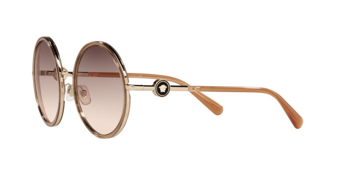 Versace Sunglasses VE2229 TRANSPARENT BROWN