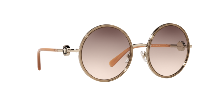 Versace Sunglasses VE2229 TRANSPARENT BROWN